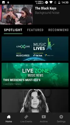 LiveXLive Video android App screenshot 1