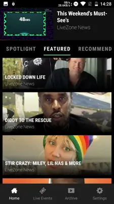 LiveXLive Video android App screenshot 4